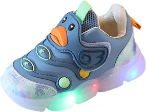 Baby Sports Shoes Light Shoes Toddler Girls Sneakers Boys Running Sports Soft Soled LED Luminous Shoes