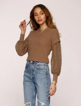 Bark Textured Slv Dena Sweater