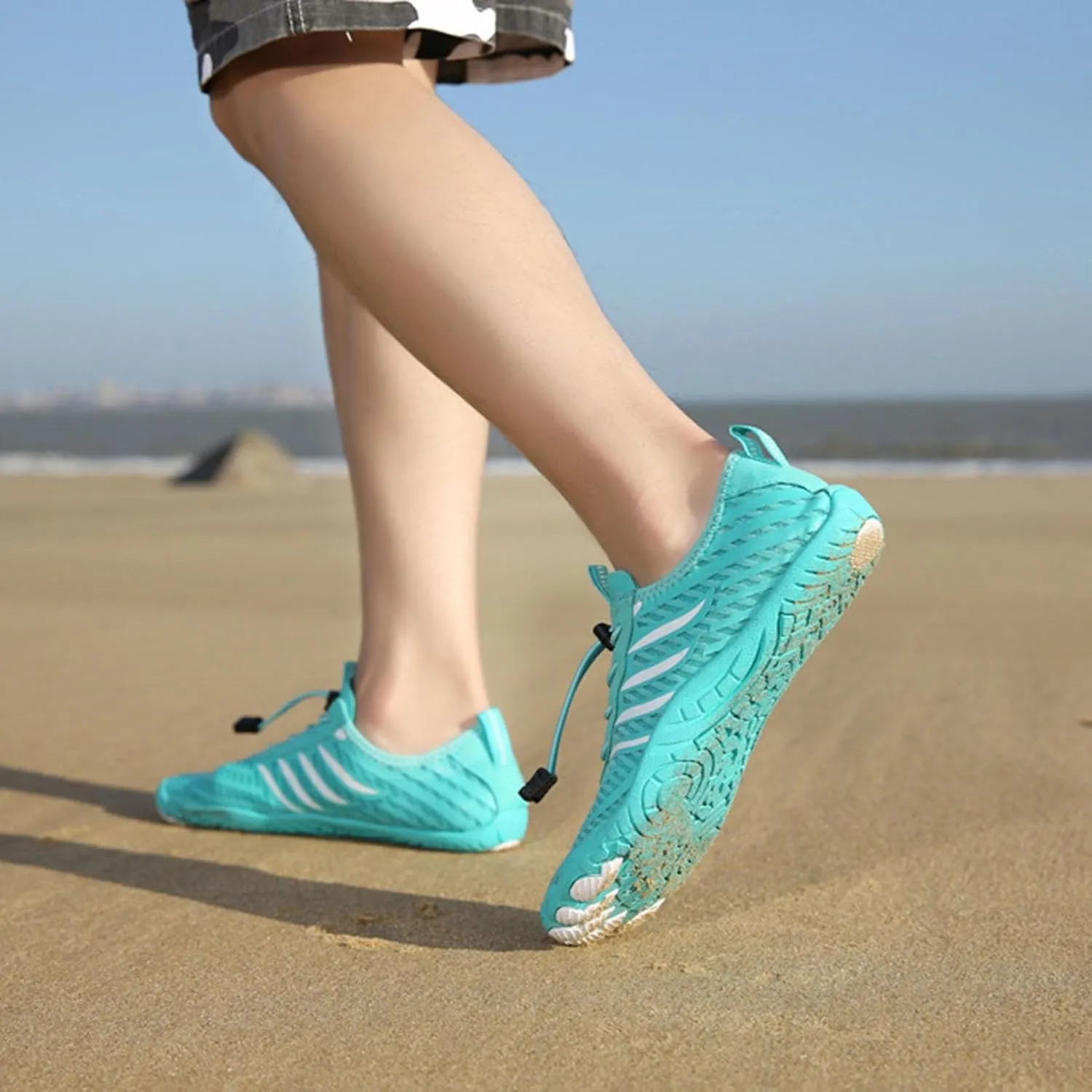 Breathable Water Shoes for Women Men Quick Drying, Outdoor Sports Hiking Barefoot Water Shoes, Outdoor Sports Surf Yoga Beach Walking Kayaking