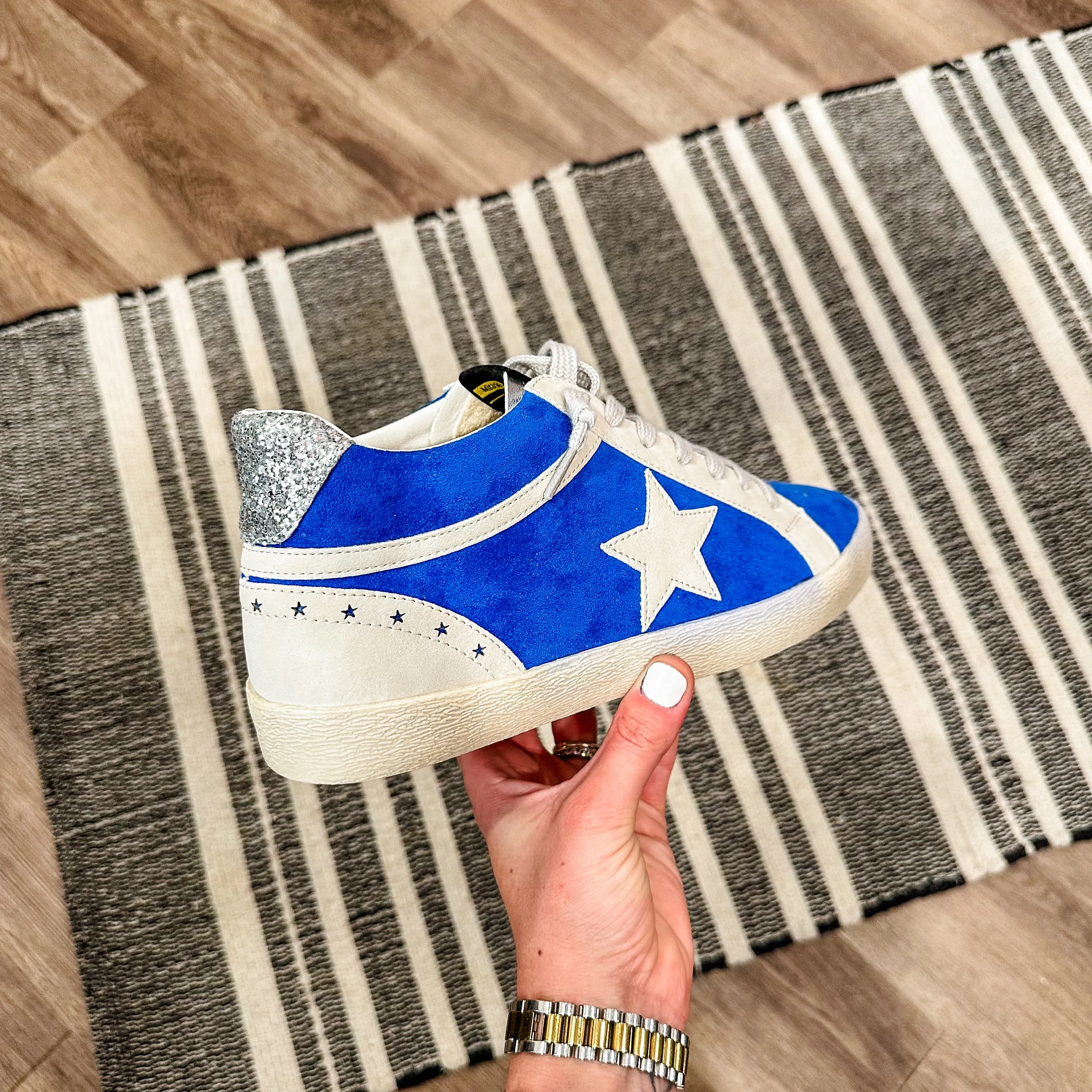 Daisy Royal Blue Sneaker |FINAL SALE|