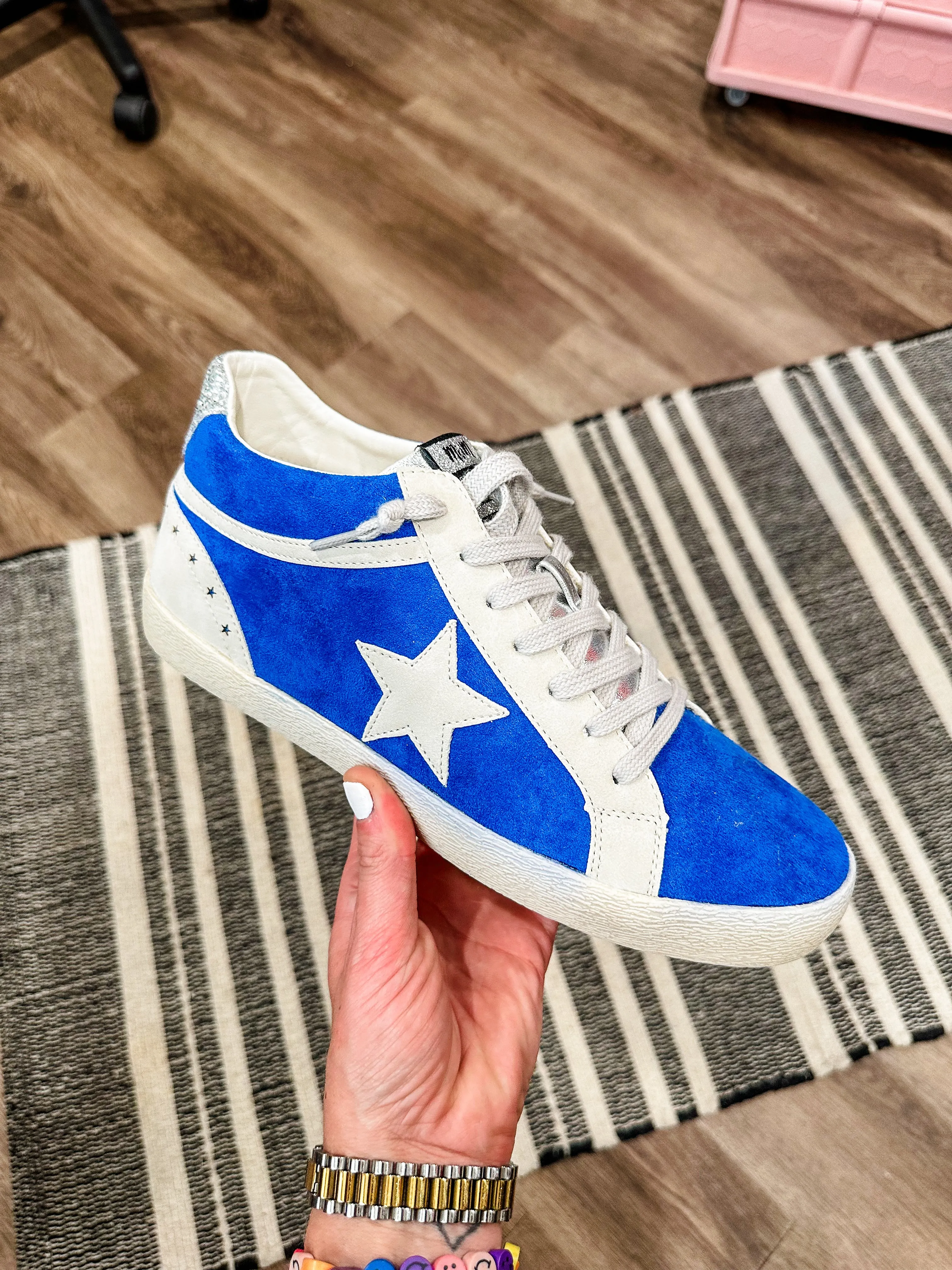 Daisy Royal Blue Sneaker |FINAL SALE|