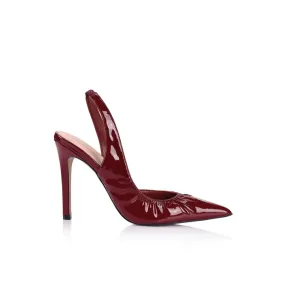 Elouise Pump Wine Patent Leather