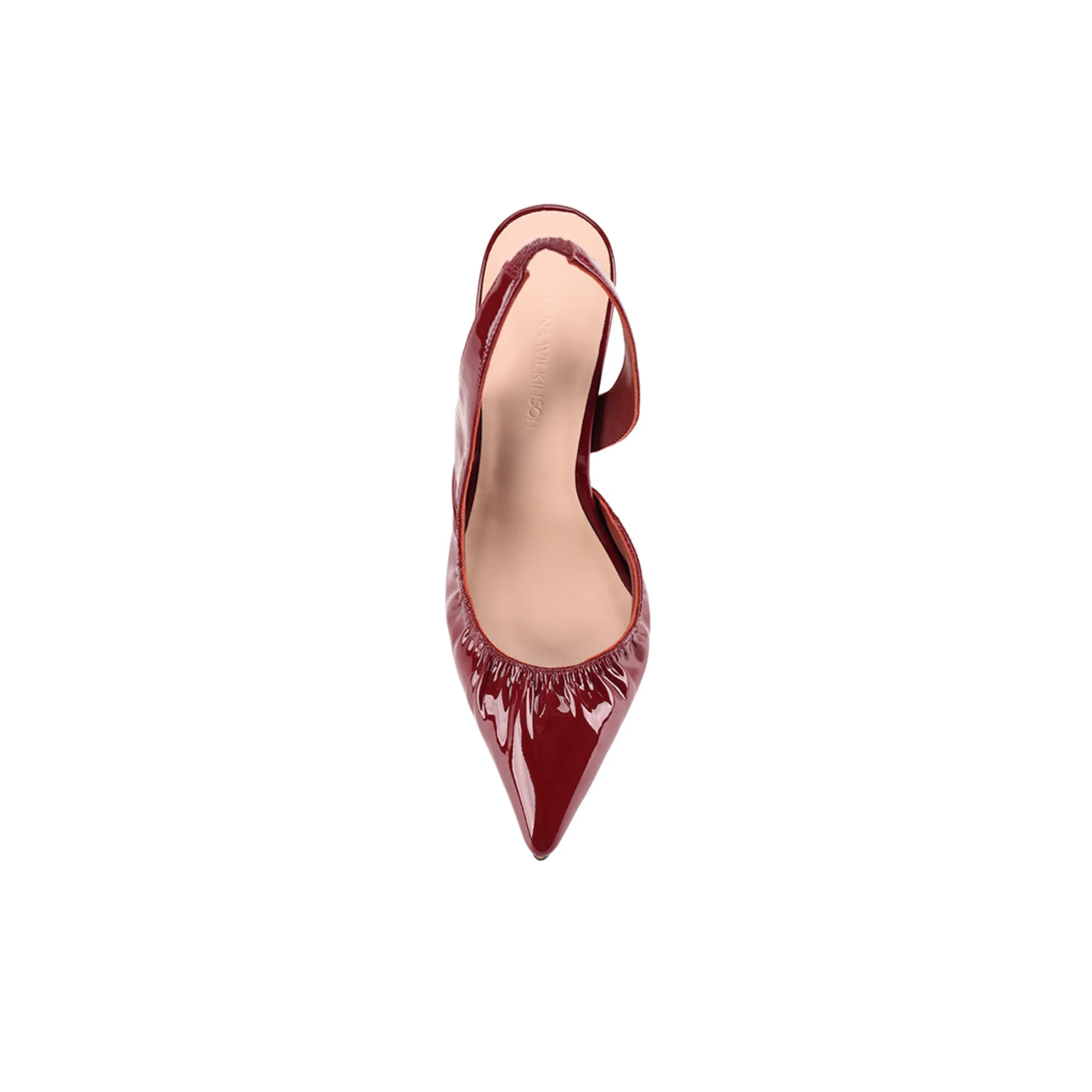 Elouise Pump Wine Patent Leather