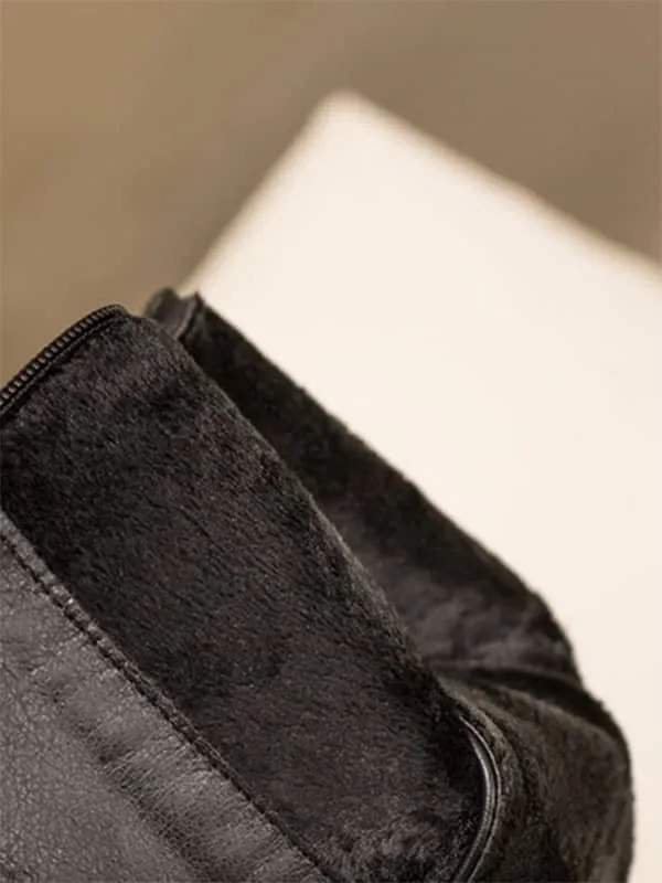 Fashion Buckles Platform&Boots