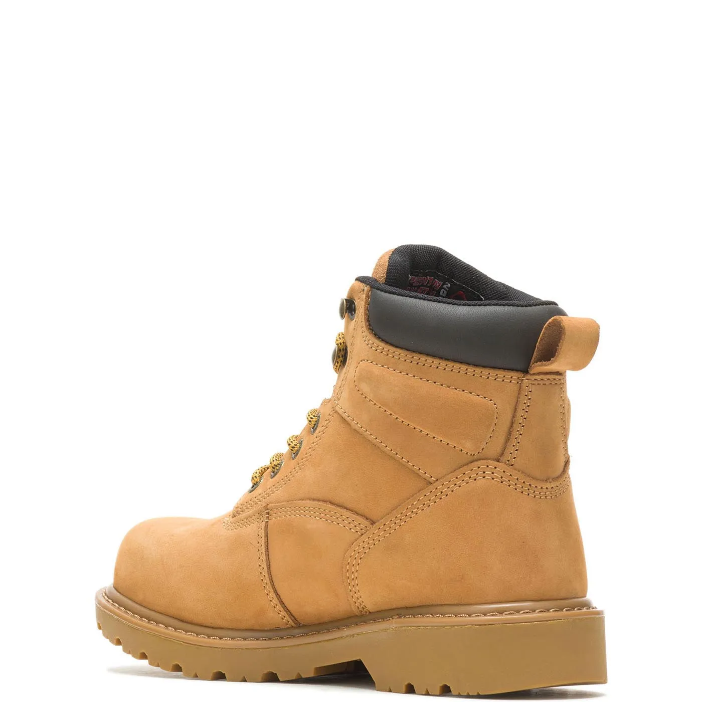 Womens Durable Wheat-Colored Floorhand Work Boots