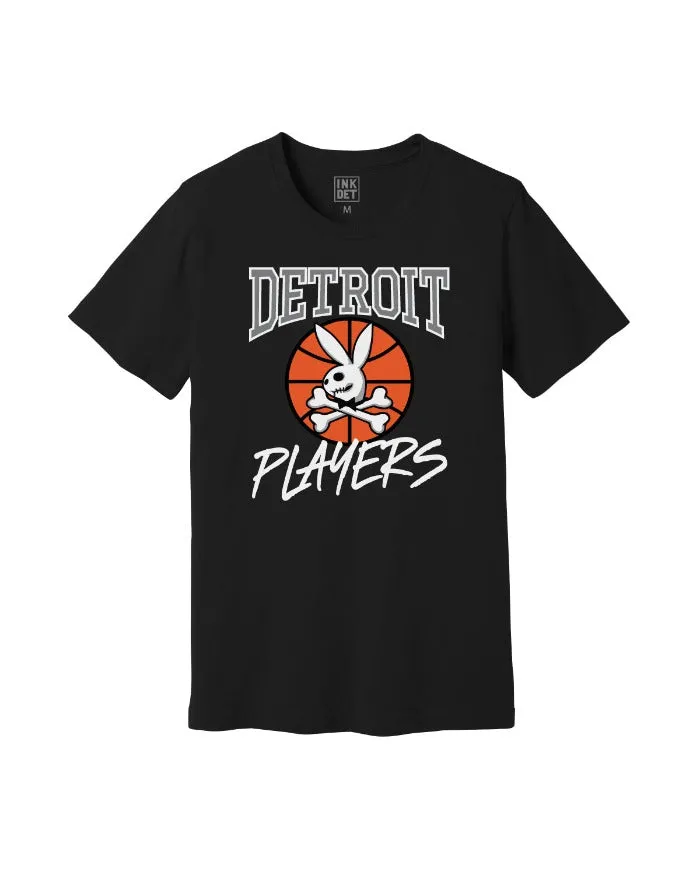 Ink Detroit Players T-Shirt - Black