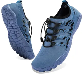Josaywin Men's Water Shoes Barefoot Quick-Dry Sports Aqua Socks for Swim Diving Surf Pool Aqua Sports Beach Walking Wide Toe Shoes