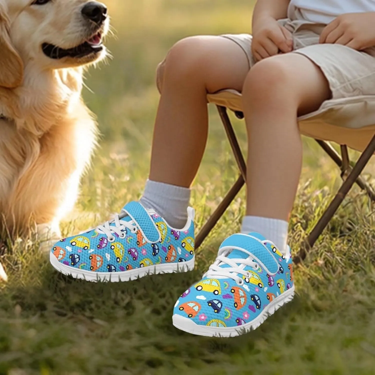 Kids Slip on Walking Shoes Athletic Sneakers for Girls Boys