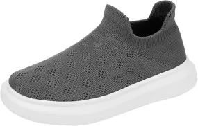 Kids Sneakers Boys Mesh Lightweight Breathable Fashion Casual Shoes Slip On Outdoor Sports Shoes Running Sports Sneakers