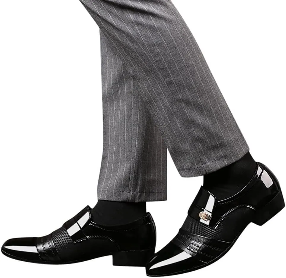 Male Shoes Shoe Leather Casual Wedding Comfortable Shoes Men Suit Business Men's leather shoes