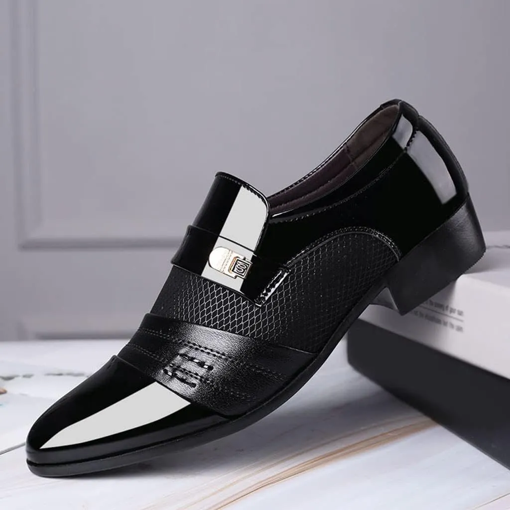 Male Shoes Shoe Leather Casual Wedding Comfortable Shoes Men Suit Business Men's leather shoes