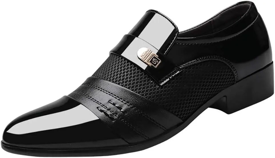 Male Shoes Shoe Leather Casual Wedding Comfortable Shoes Men Suit Business Men's leather shoes
