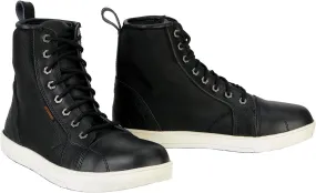 Milwaukee Leather Men's Motorcycle Reinforced Street Biker Casual Riding Shoes Leather Suede Canvas - 7