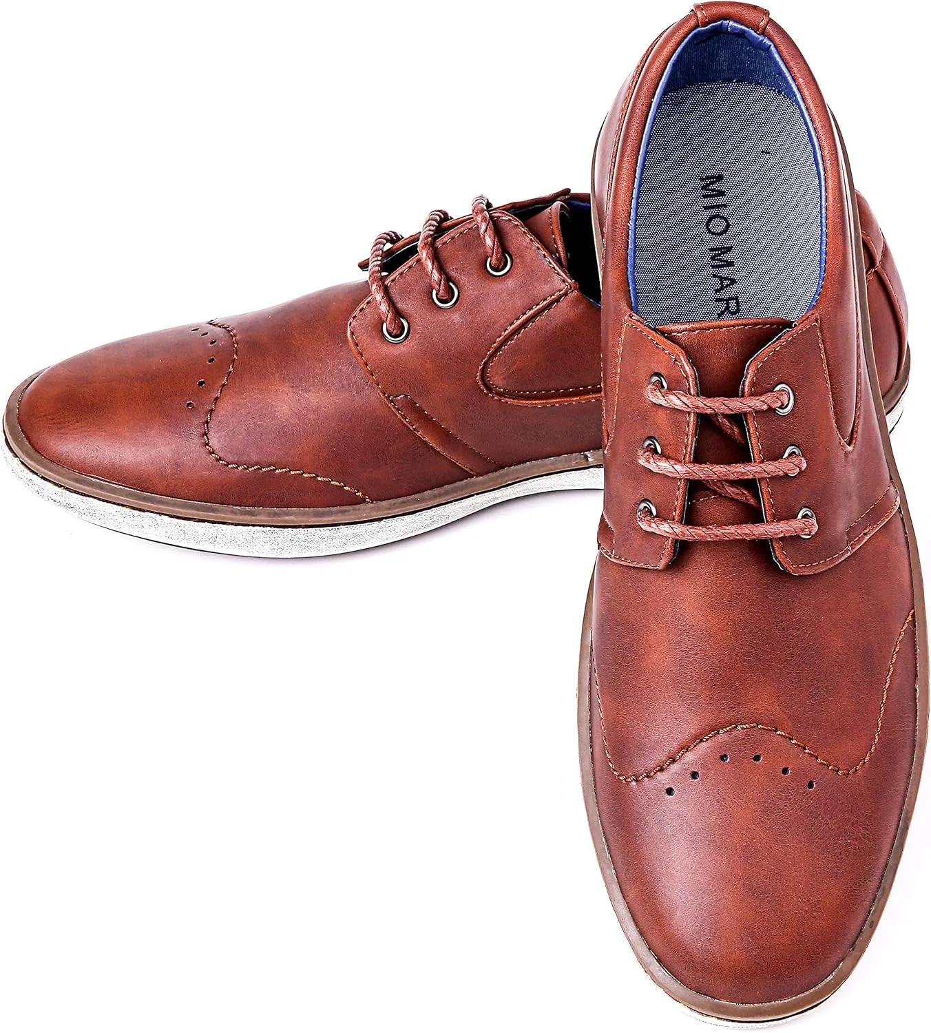 Mio Marino Men Casual Oxford Shoes - Comfortable Business Fashion Mens Casual Dress Shoes