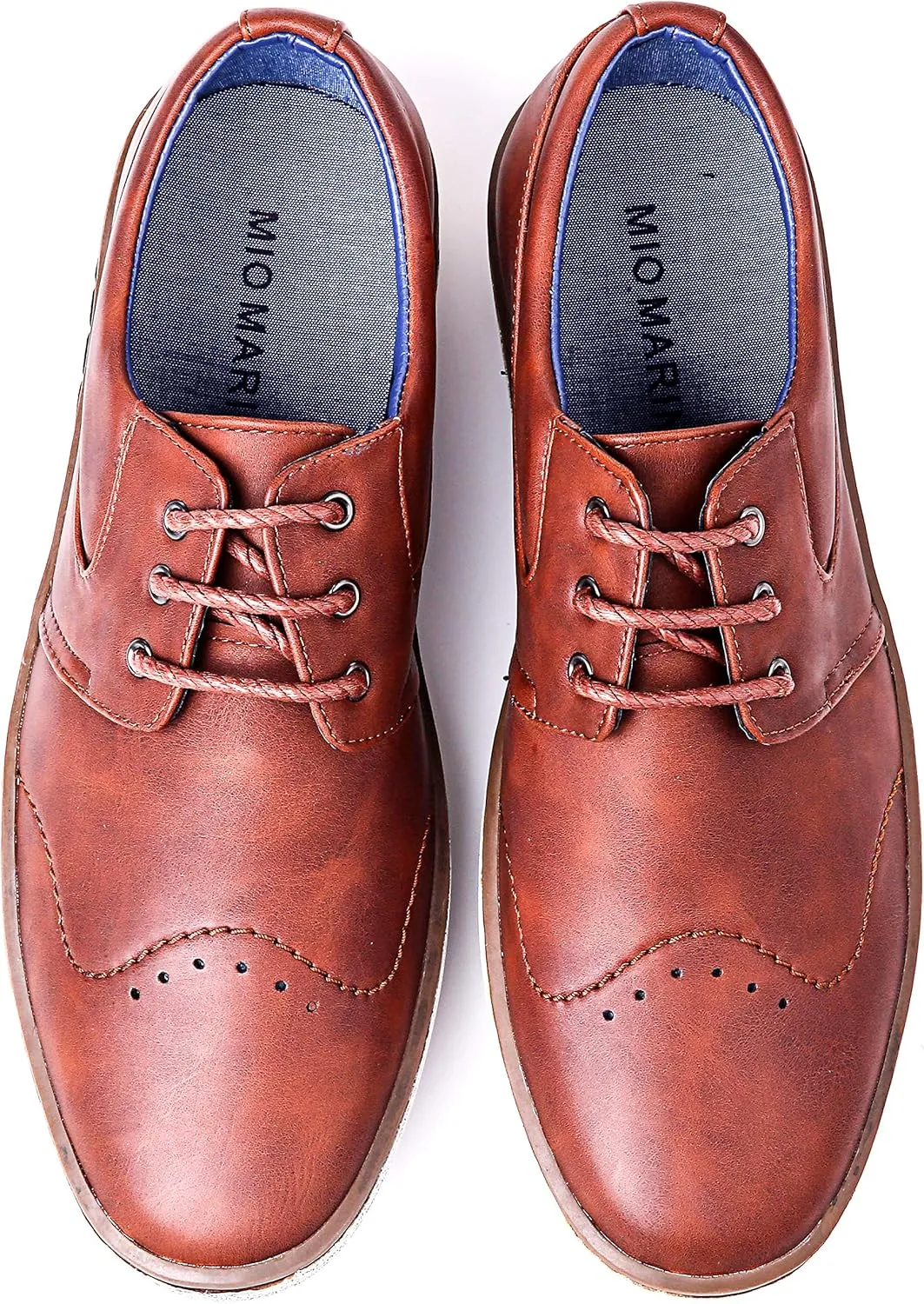 Mio Marino Men Casual Oxford Shoes - Comfortable Business Fashion Mens Casual Dress Shoes