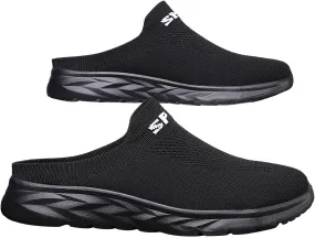 Mules for Women 2025 Backless Walking Sneakers Mens Tennis Shoes Cute Ladies Casual Shoes Slip On Sneakers Platform Tennis Shoe Casual Loafers