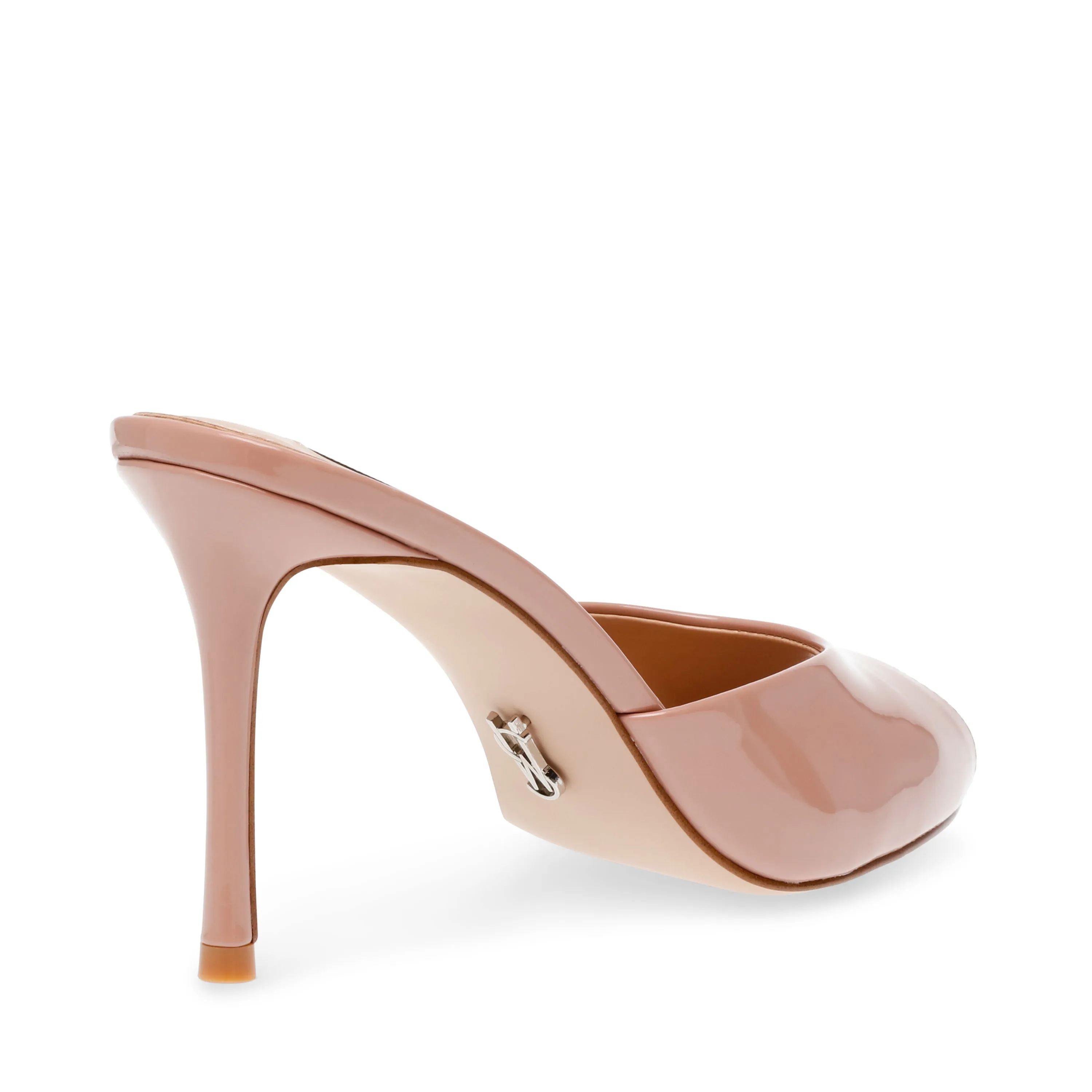Blush Patent Rollout Sandals - Elegant & Stylish