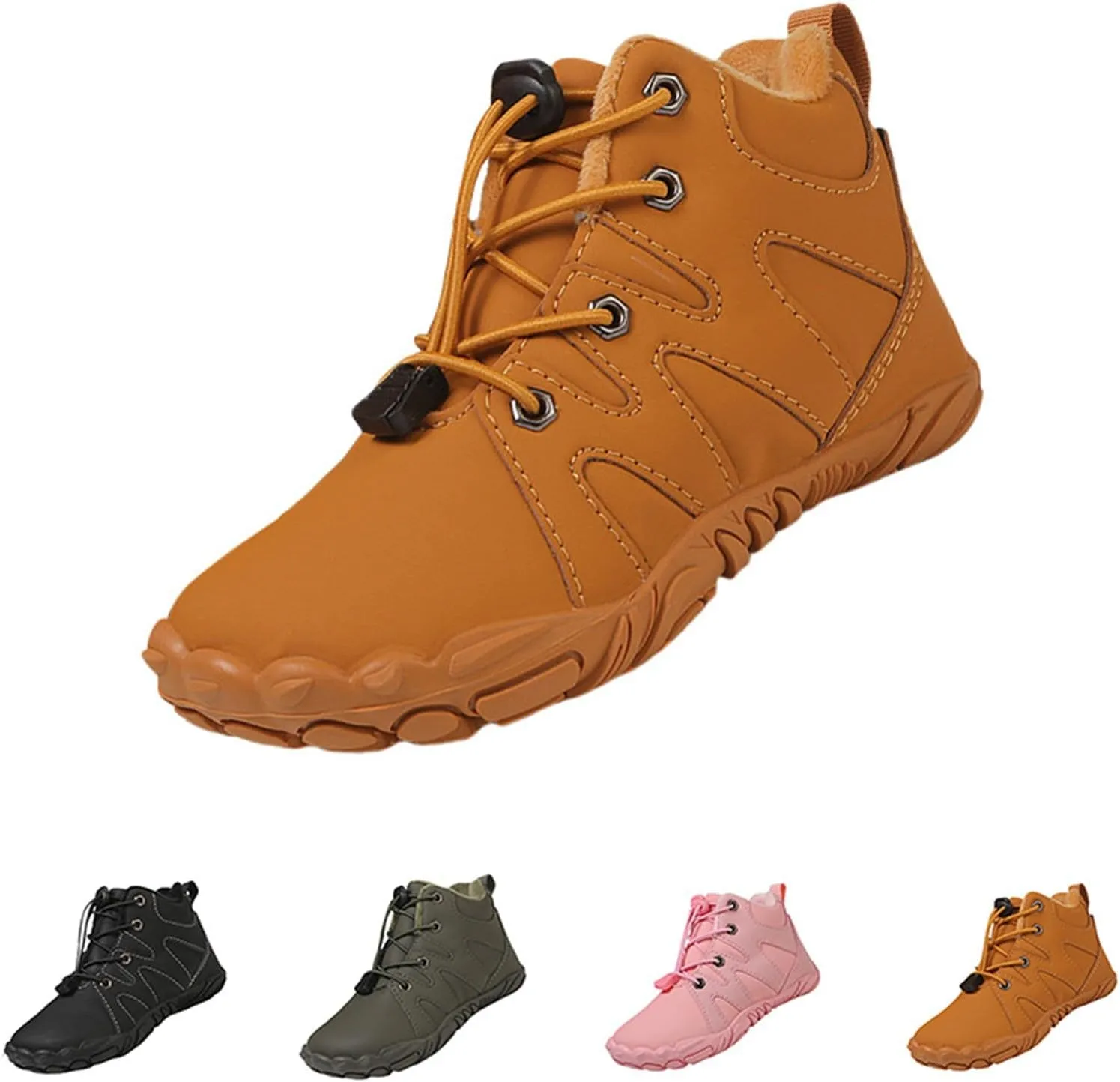 Snow Boots for Kids, Insulated Water Proof Winter Boots for Boys Girls Lightweight Warm Walking Sports Kids Rain Boots