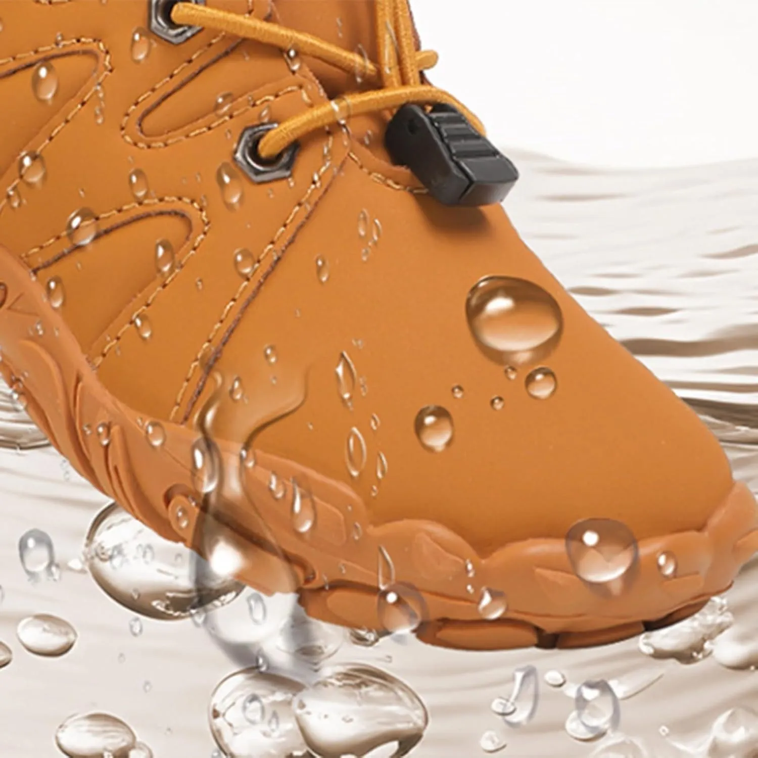 Snow Boots for Kids, Insulated Water Proof Winter Boots for Boys Girls Lightweight Warm Walking Sports Kids Rain Boots