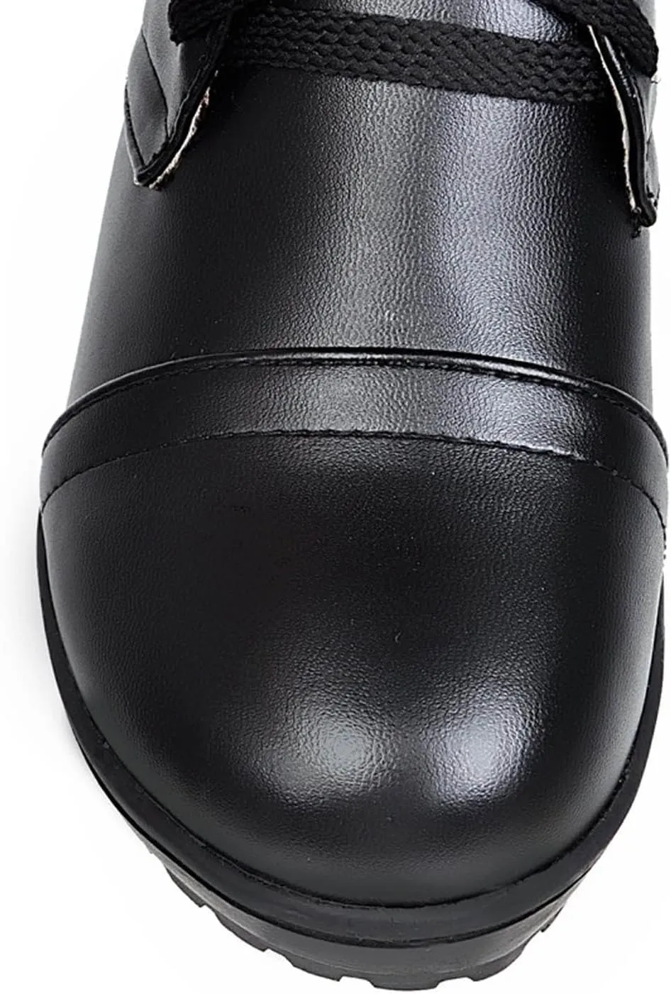 Women's Lace Up Knee High Fashion Boots Chunky Heel Platform Boots Punk Goth Motorcycle Combat Boots