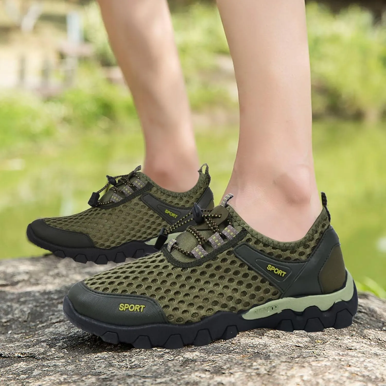 Women's Woven Orthopedic Breathable Soft Shoes Tennis Shoes Men Flat Feet Ladies Casual Shoes Chunky Sneakers Tennis Shoe Loafers Casual Slip On
