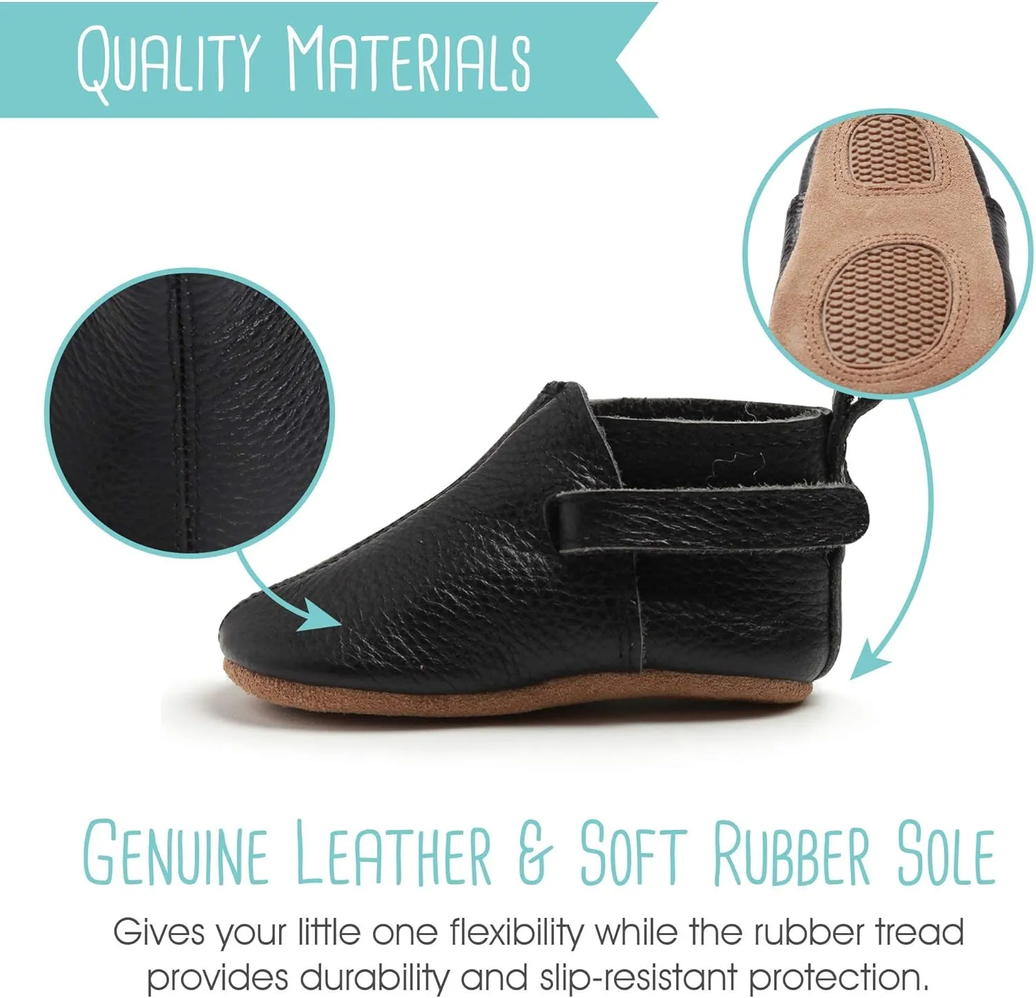 Zutano Unisex-Baby Leather Baby Shoes
